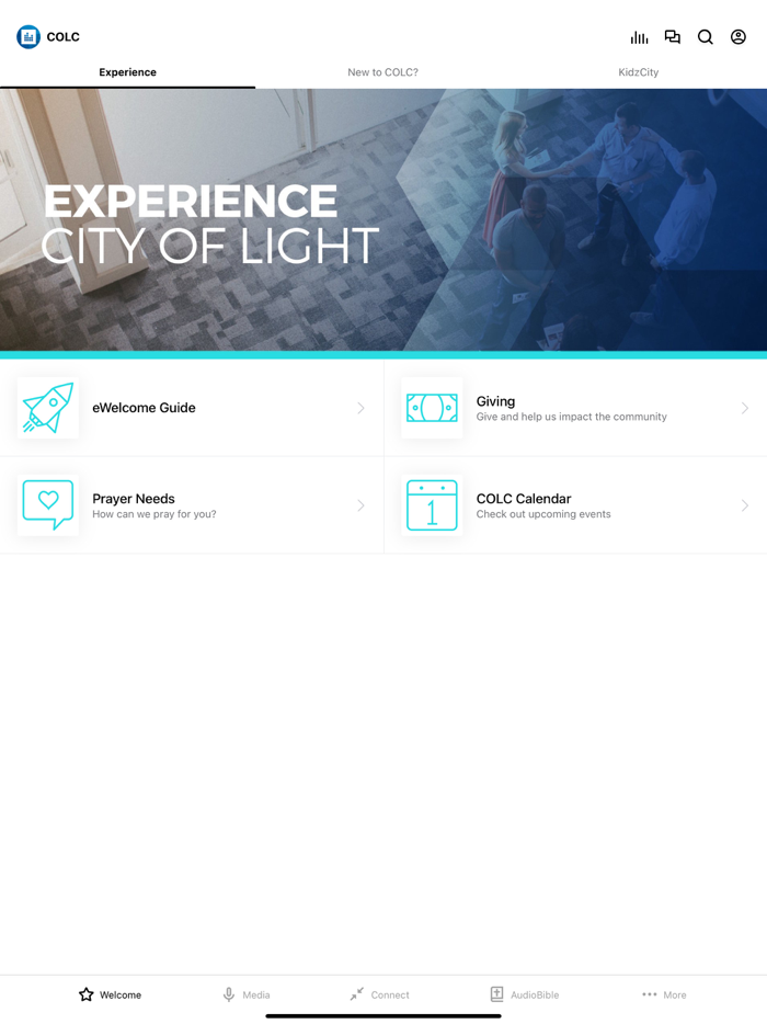 City of Light Church App