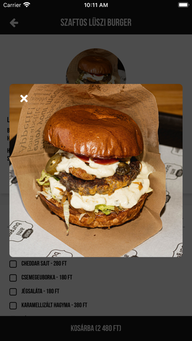 Ami Burger Monor Screenshot