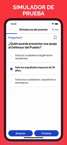 Game screenshot CCSE Spanish Nationality Test apk