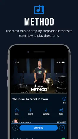 Game screenshot Drumeo: The Drum Lessons App hack