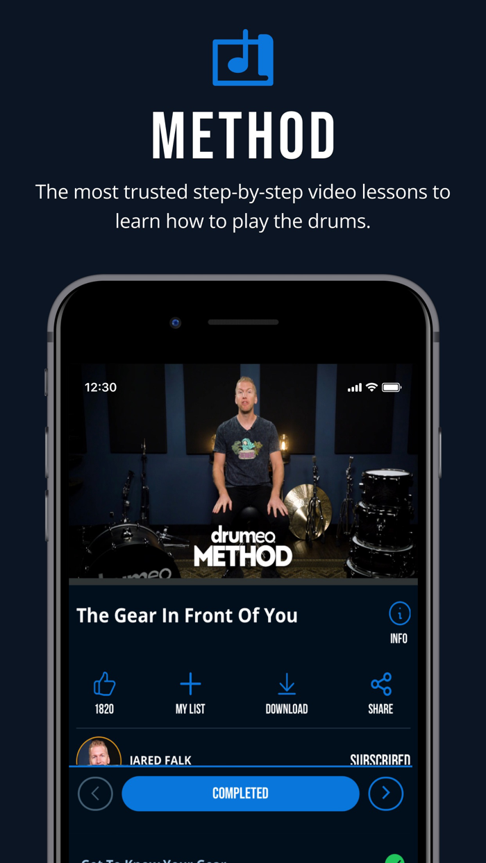 Drumeo The Drum Lessons App
