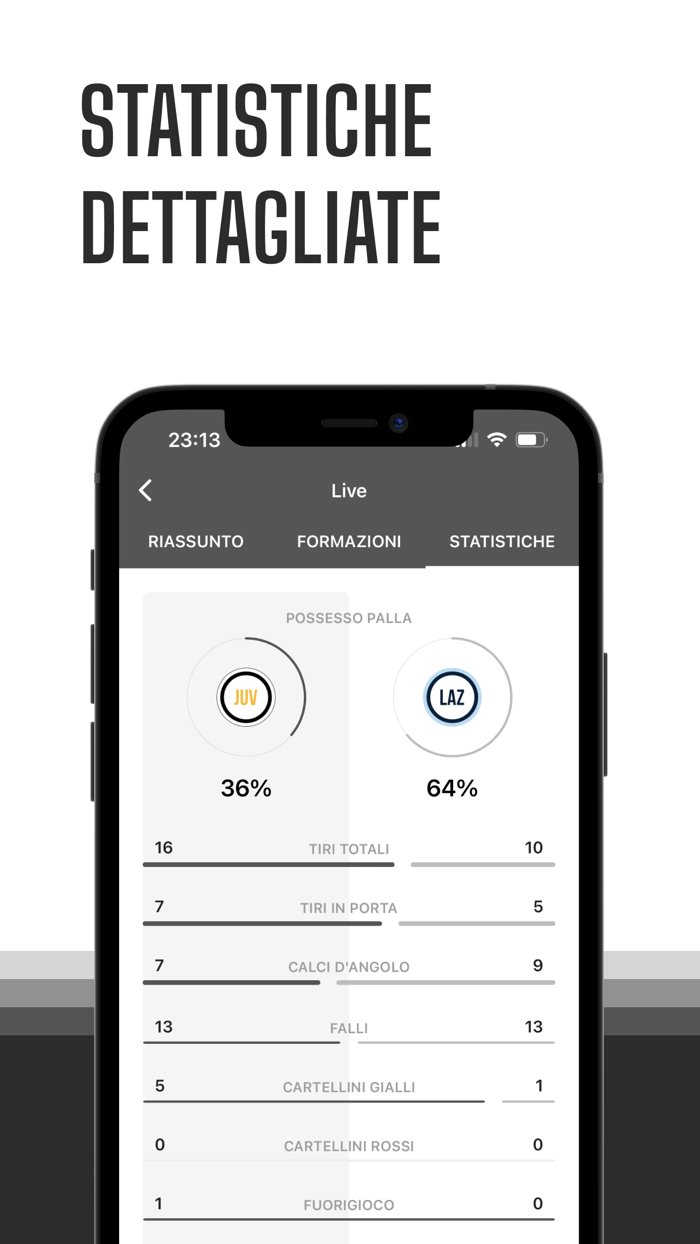 Bianconeri Live Аpp di calcio