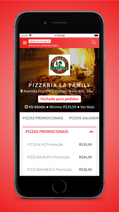 Pizzaria La Family Screenshot