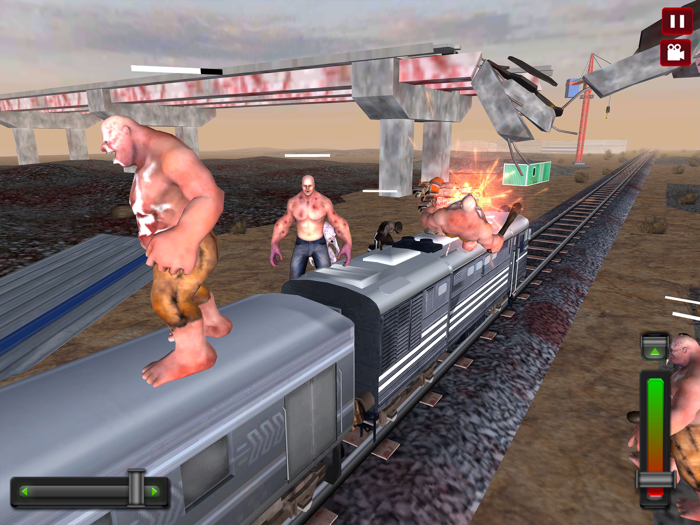 Train shooting  Zombie War