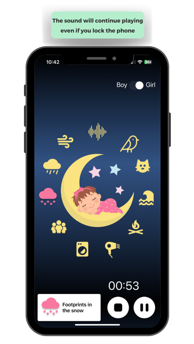 White Noise: Baby Sleep Sound Screenshot