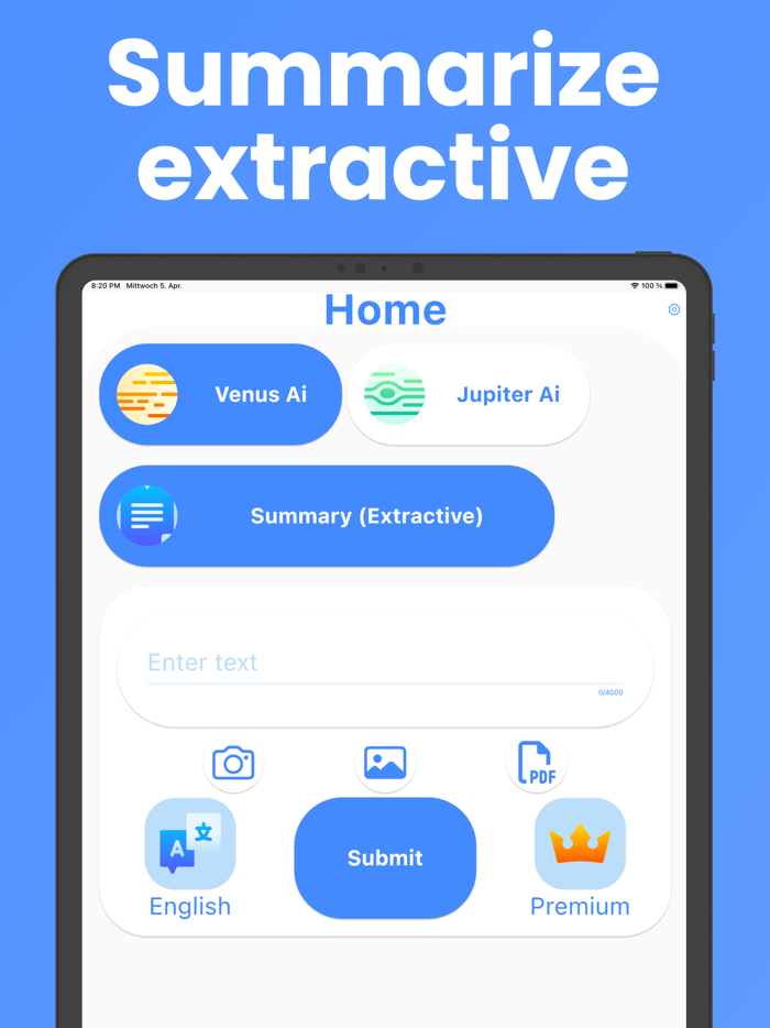 Summarize Text Summary