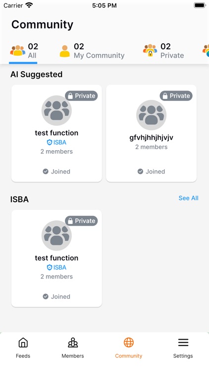 ISBA Members