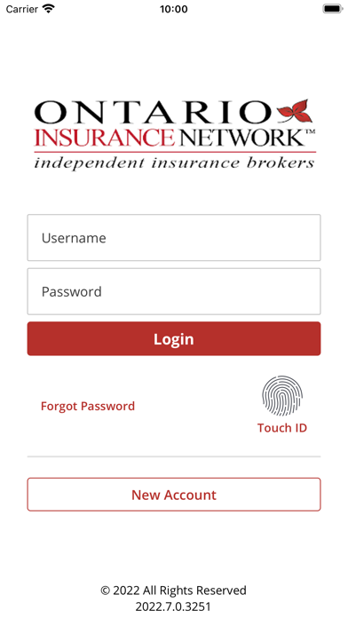 Ontario Insurance Network Screenshot