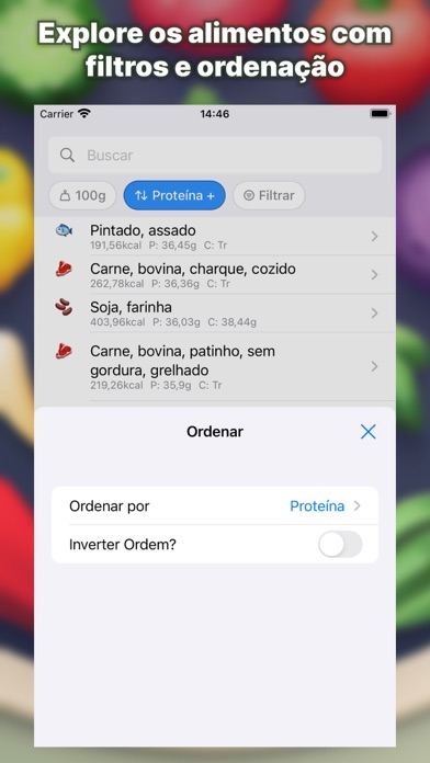 Alimentos Screenshot