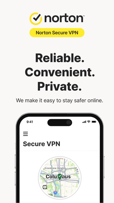 Norton Secure VPN & Proxy VPN Screenshot