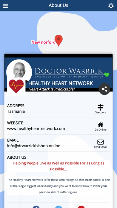 Healthy Heart Network Screenshot