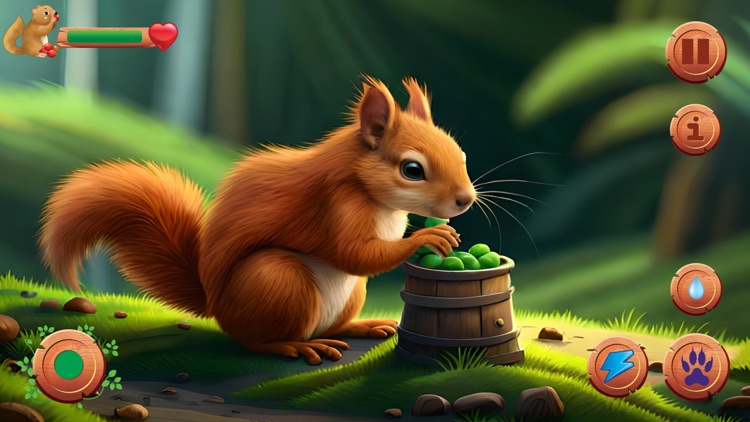 Flying Squirrel Animal Game 3D screenshot-4