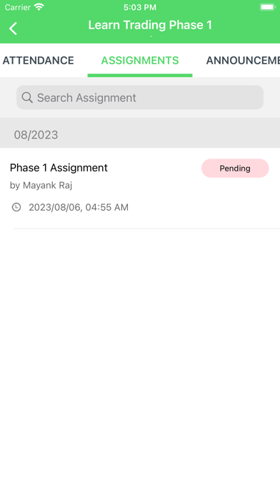 The Trade Room Screenshot