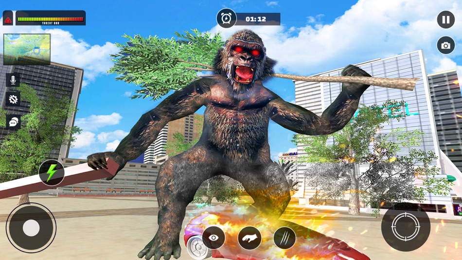 #4. Bigfoot Yeti Gorilla Rampage (iOS) 由: Five River Solutions Private Limited