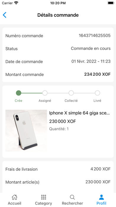 Monsoko Achat en ligne Screenshot