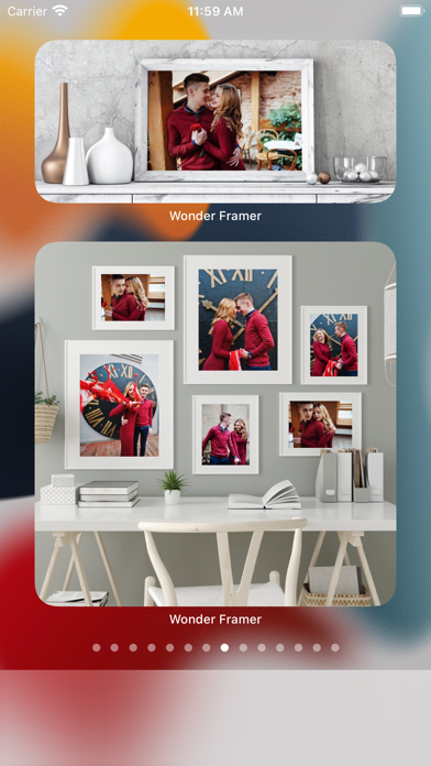 Widget Wonder フォトフレームウィジェットのおすすめ画像2