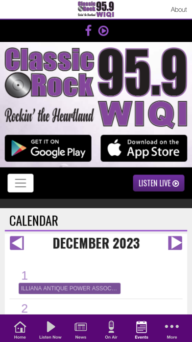 WIQI Classic Hits 95.9 App Screenshot