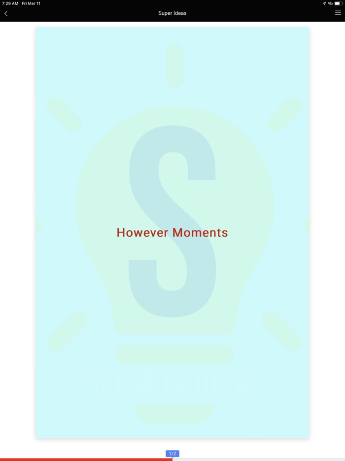 Sermon Ideas App Subscription