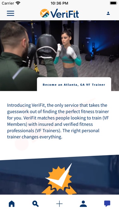 VeriFit Screenshot