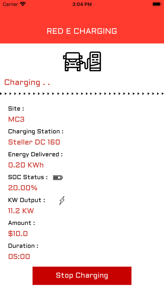 #5. Red E Charge (iOS) 由: RED E Charge LLC