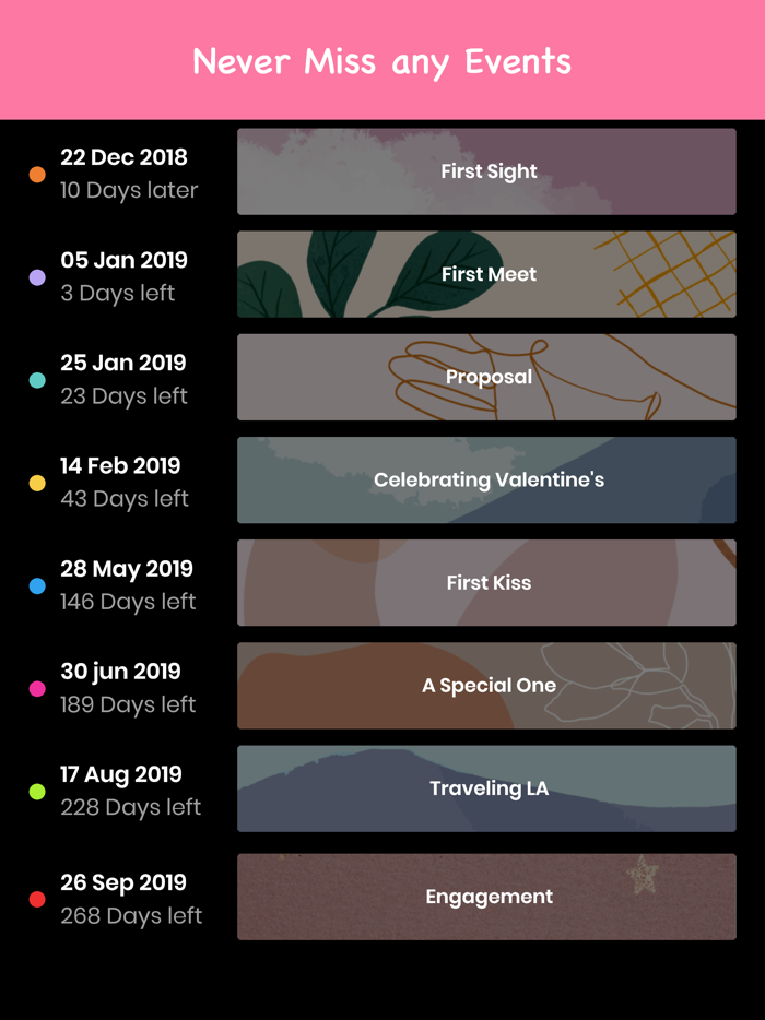 My Love-Relationship Countdown