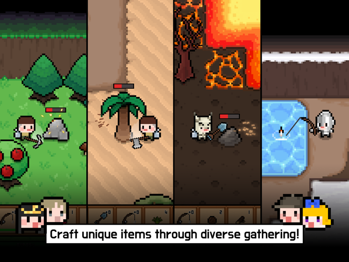 ForestCamp  Crafting RPG