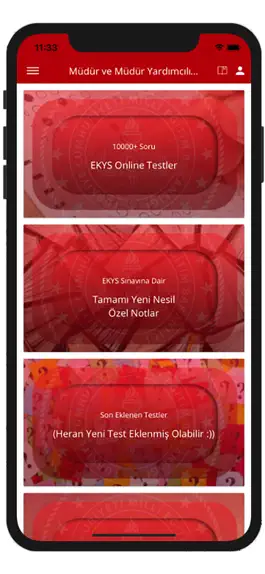 Game screenshot EKYS Müdür ve Müdür Y. Sınavı mod apk