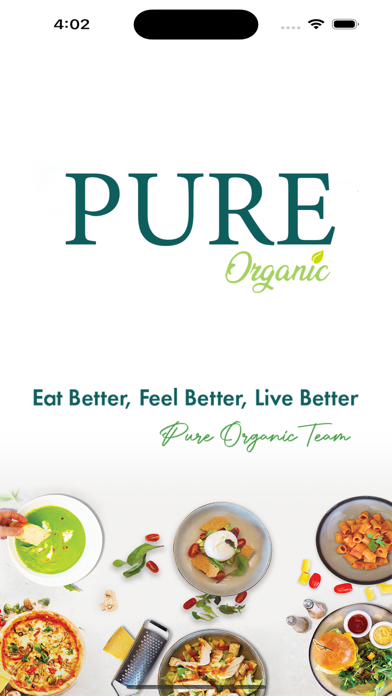 Pure Organic Restaurant & Cafe Screenshot