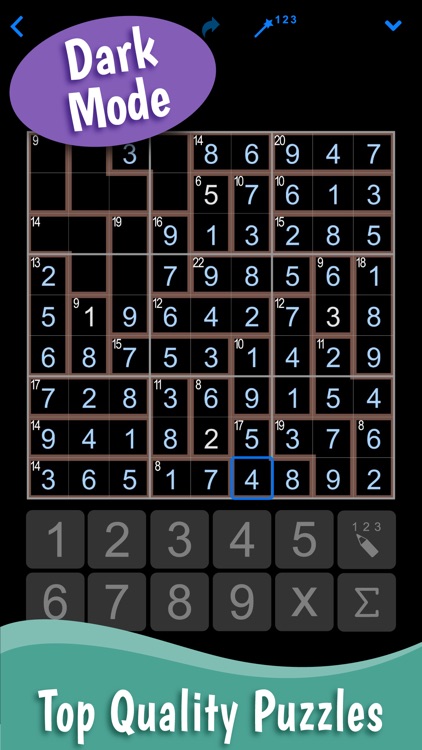 SumSudoku: Killer Sudoku screenshot-3