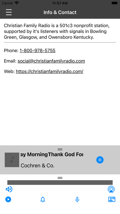 Christian Family Radio Screenshot 3 - AppWisp.com Christian Family Radio Screenshot 3 - AppWisp.com