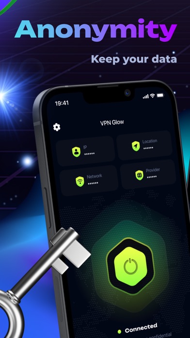 VPN GLOW - Fast & Secure Proxy Screenshot