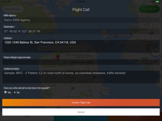 FlyPHI iPad screenshot 3 - Medical app