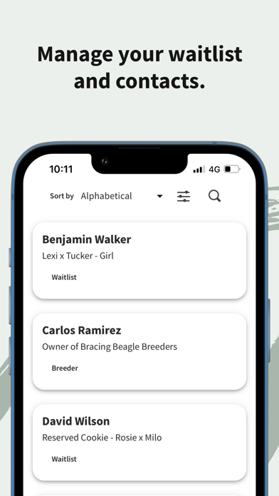 Breedera - Dog Breeder App Screenshot