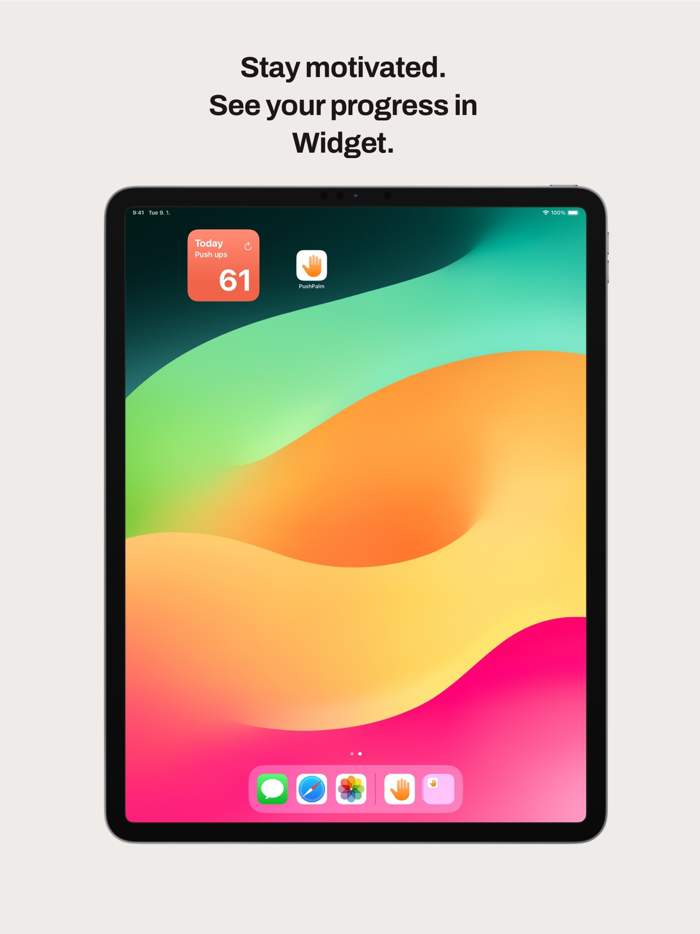 PushPalm Push-ups Tracker