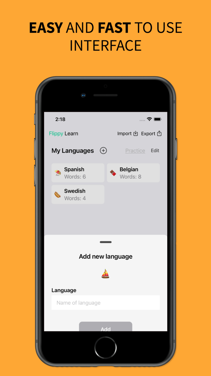 Flippy Learn - Word Flashcards