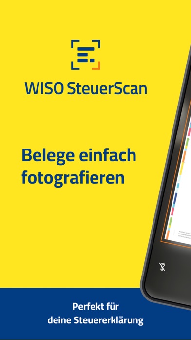 WISO Steuer-Scan Screenshot