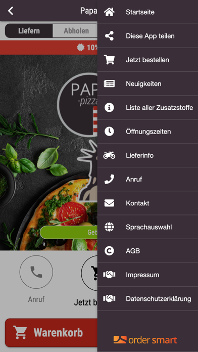 Papa Pizza Wilhelmshaven Screenshot