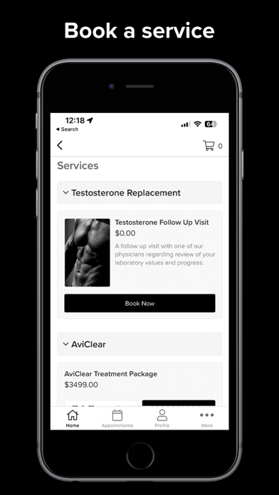 Madison Avenue Face and Body Screenshot