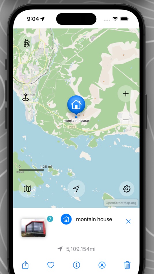 #5. Ant tracker, GPS-phototracker (iOS) 由: Vladimir Tezin