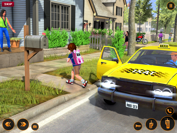 Crazy Taxi Driver Simulator 3D