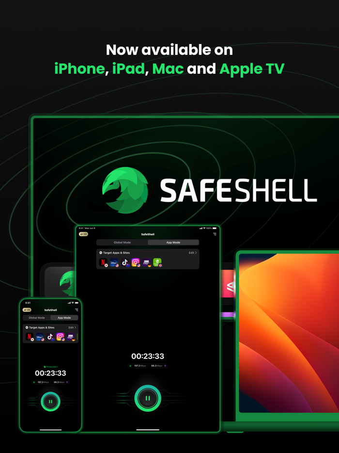 SafeShell VPN - Fast and Secure