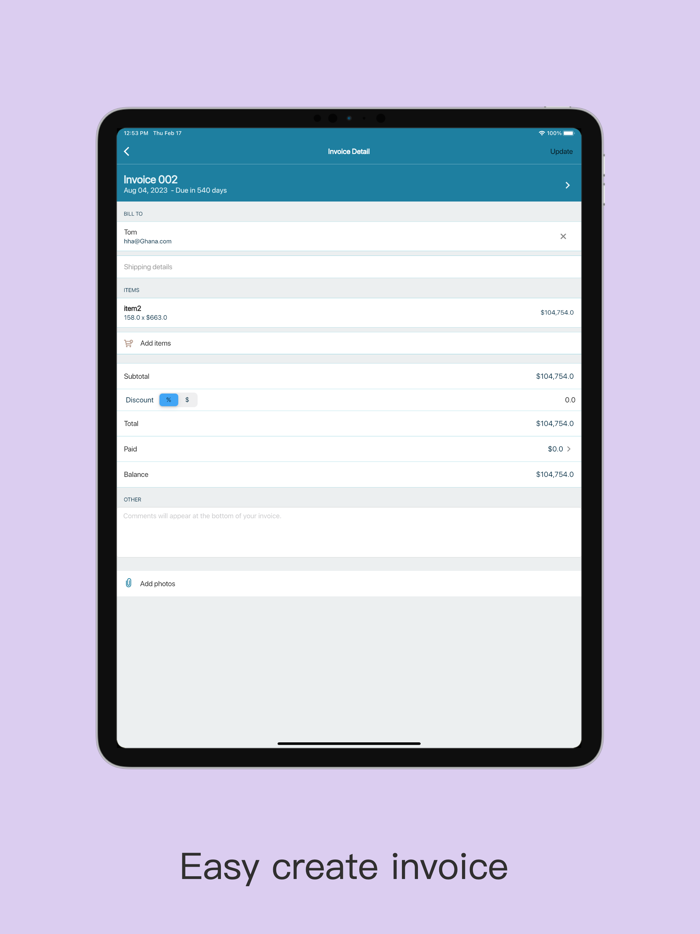 Freedom Invoice Invoice Maker