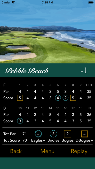 Word Golf Ace Screenshot