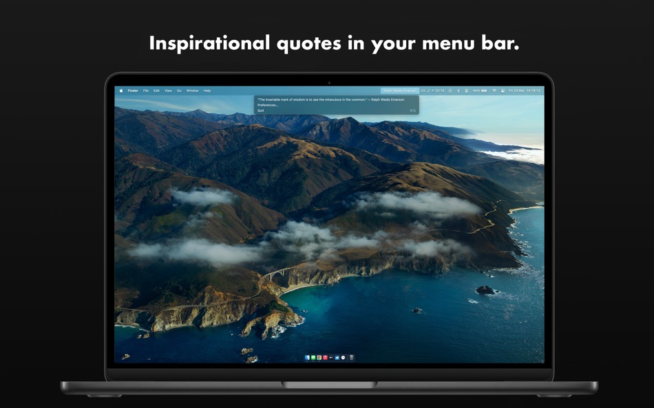 #2. Quote of the Hour (macOS) 由: Peter Wallroth