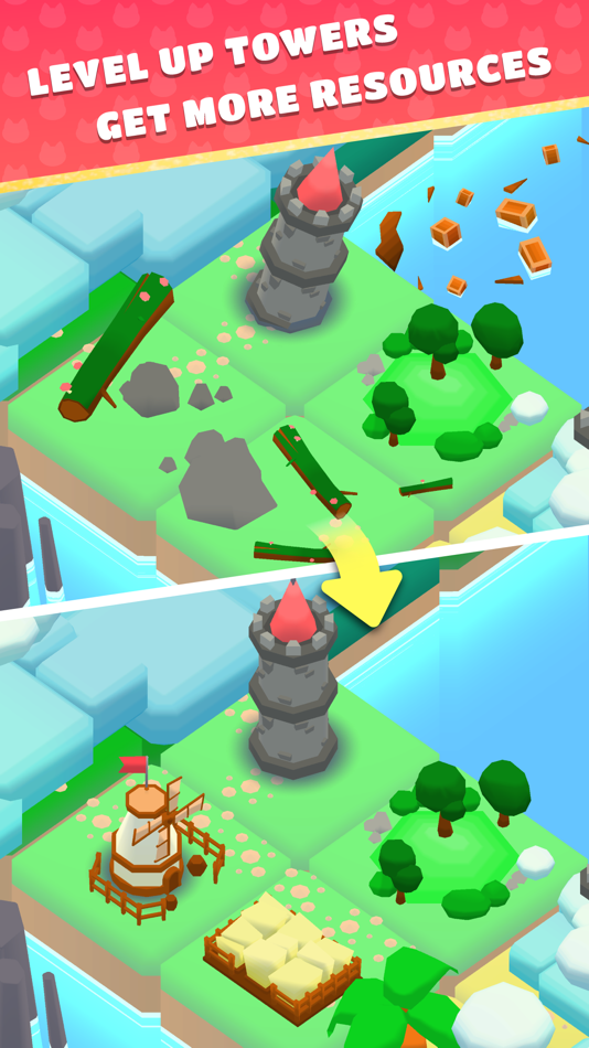 #4. Cats & Towers: Number Match 3D (iOS) 由: A42 Games