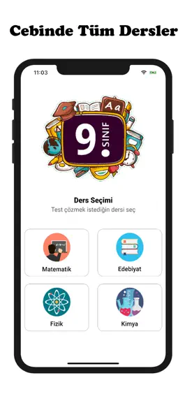 Game screenshot 9.Sınıf Tüm Dersler mod apk
