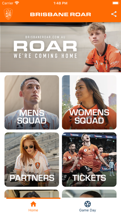 Brisbane Roar FC Screenshot