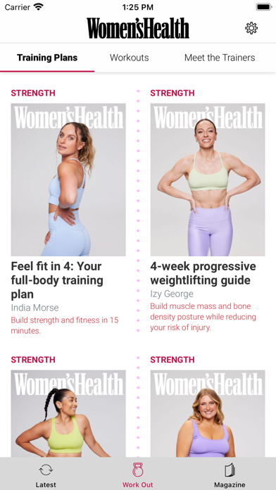 Women's Health UK Screenshot