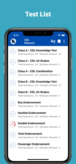 Game screenshot Missouri CDL Prep Test 2023 mod apk