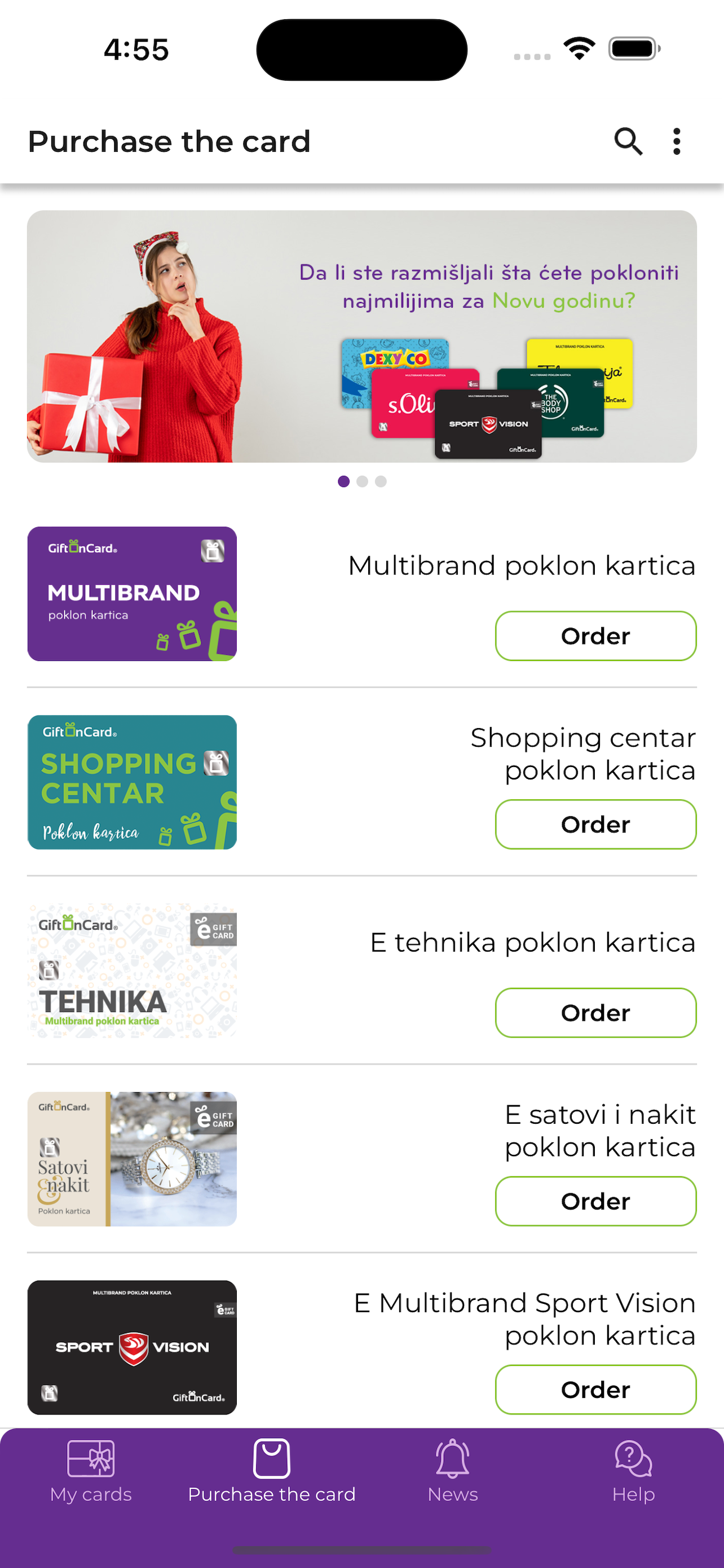 GiftOnCard